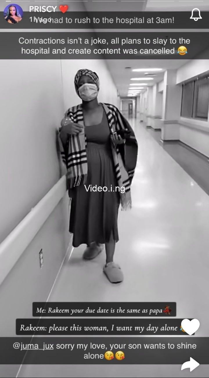 Contractions cancelled my slay plans priscilla ojo opens up on childbirth