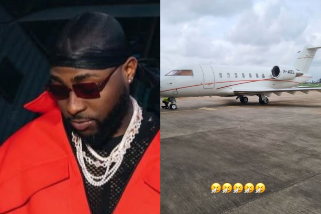 Davido celebrates as his father purchases 3rd private jet