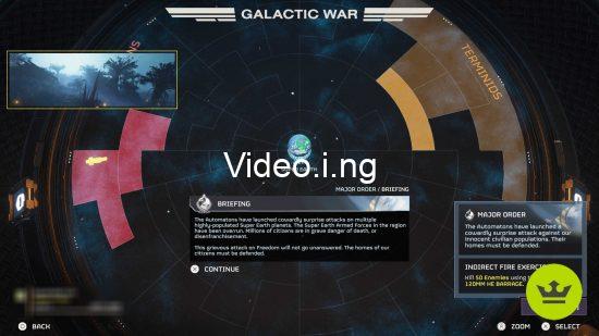 Does helldivers 2 have a campaign how can you follow the story so far
