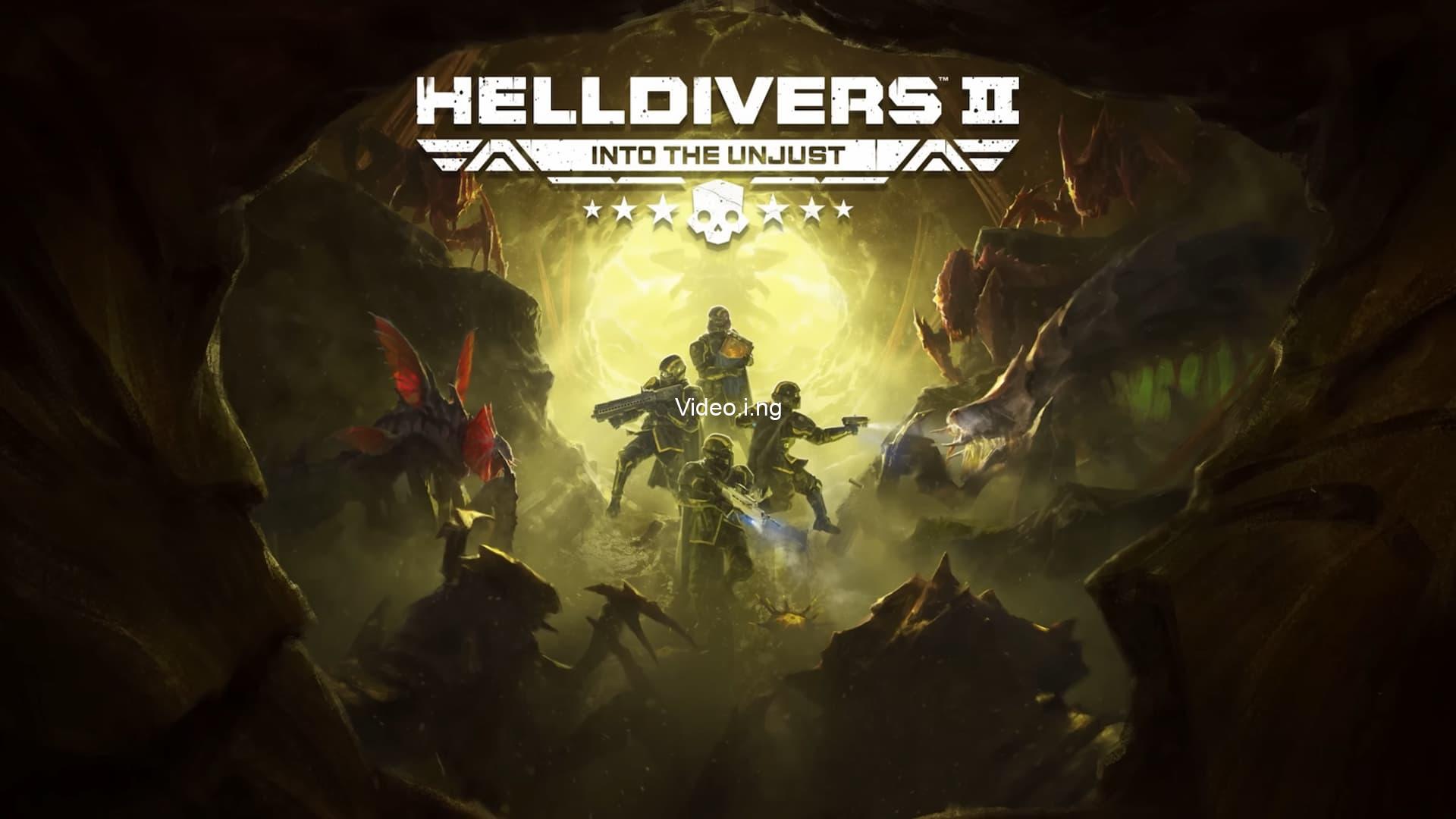 Helldivers 2 into the unjust leak a detailed look at how the gloom might look like