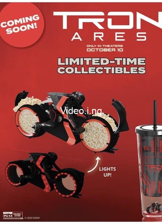 Heres every tron ares popcorn bucket with prices amc regal cinemark more