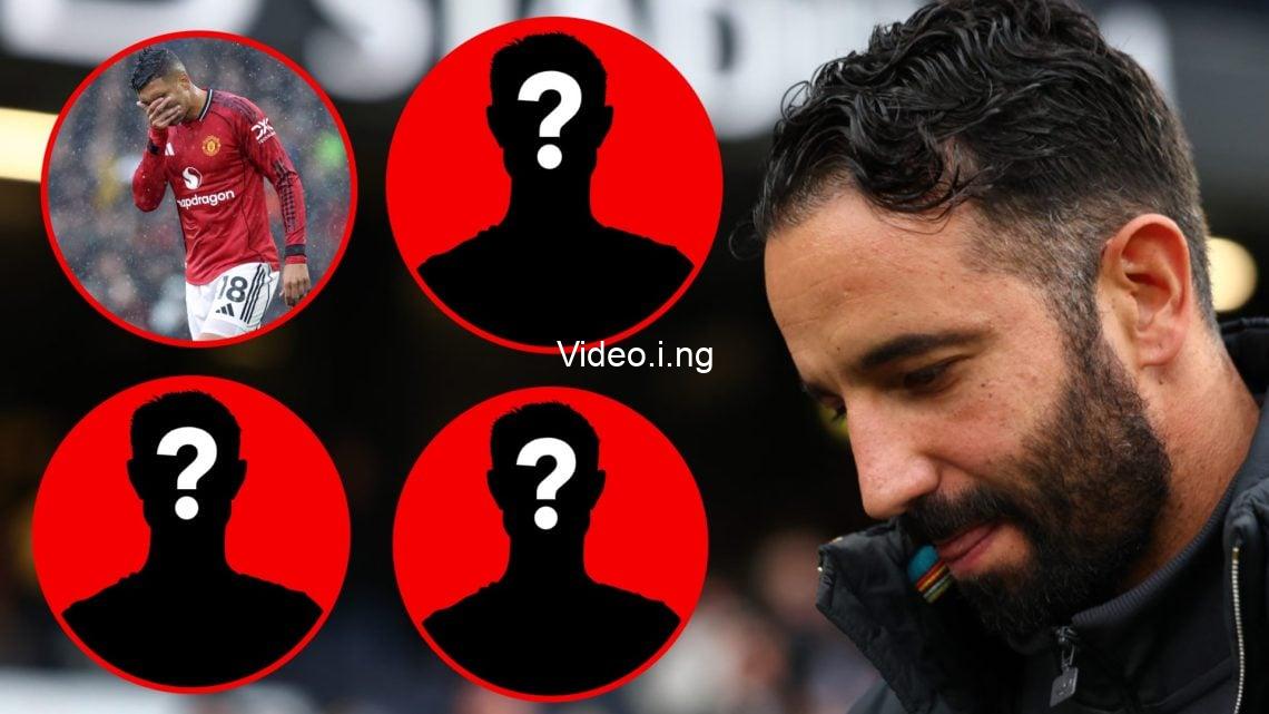 Ruben amorim confirms two players who will miss man uniteds game against brentford