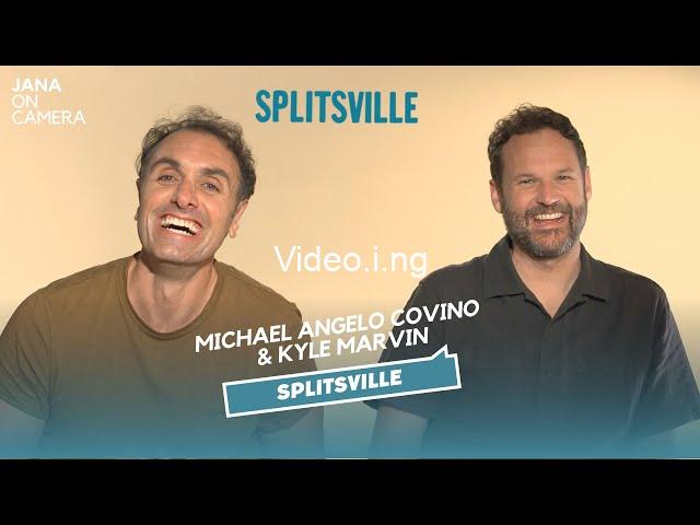 Splitsville co writers and stars michael angelo covino and kyle marvin talk their hilarious unromantic comedy interview