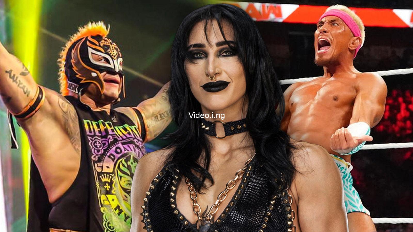 5 male wwe stars who are not taller than rhea ripley