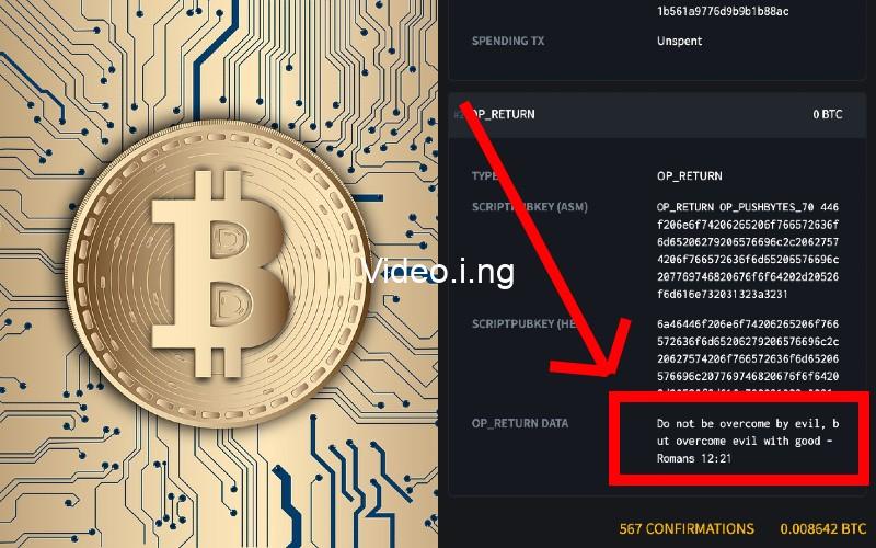 666 Crypto Blockchain – Bible Verse Found in block number 666,666 of the Bitcoin