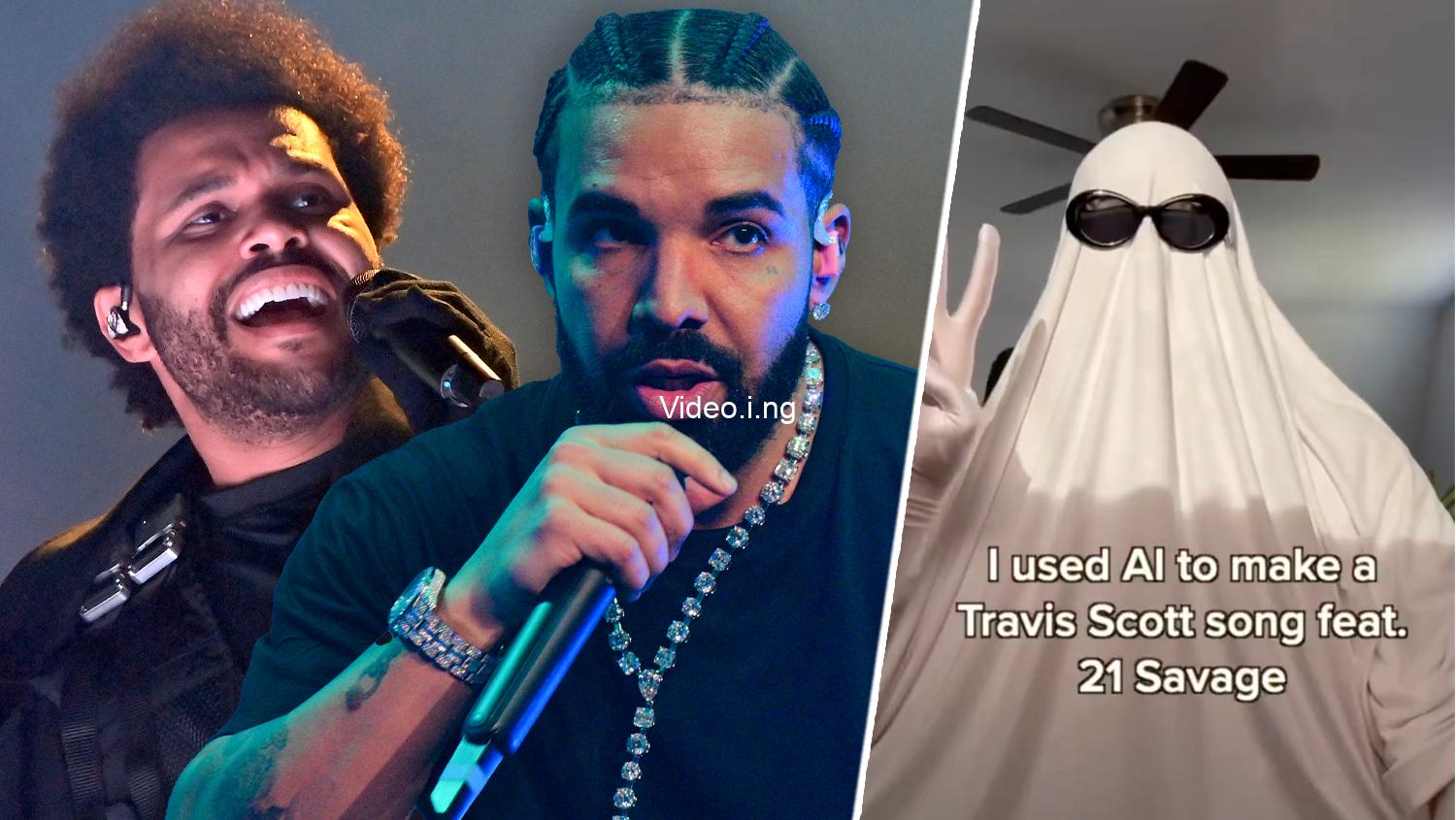 Ai generated drake and the weekend song heart on my sleeve struck out of grammy