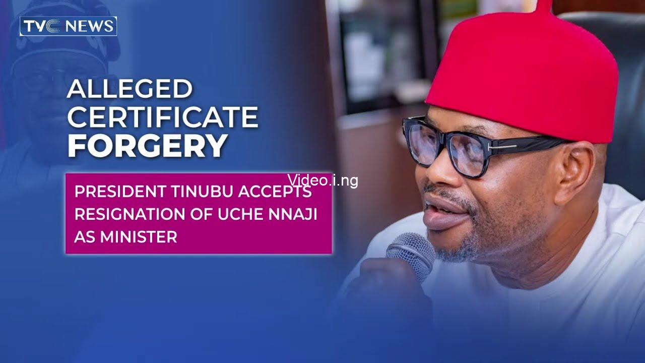 Certificate forgery my resignation is not admission of guilt uche nnaji