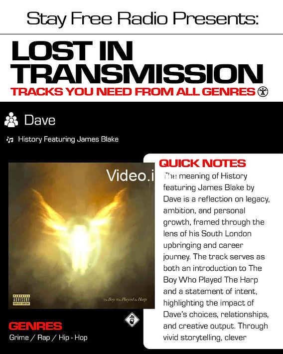 Dave james blake history