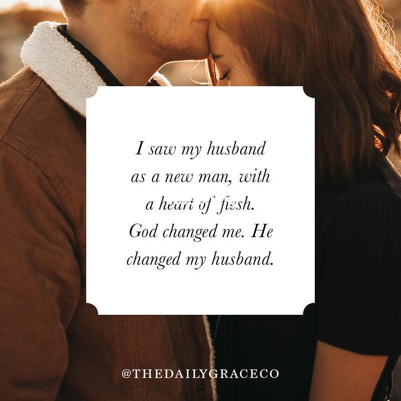 He was shattered miserable when he saw his wife with her ex husband but god changed his story