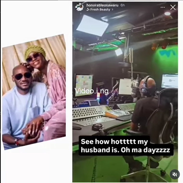 See how hot my husband is natasha osawaru gushes over 2baba in new video