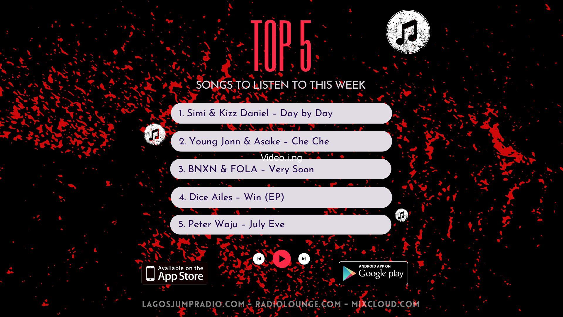 Top 8 afrobeats songs to add to your playlist this week