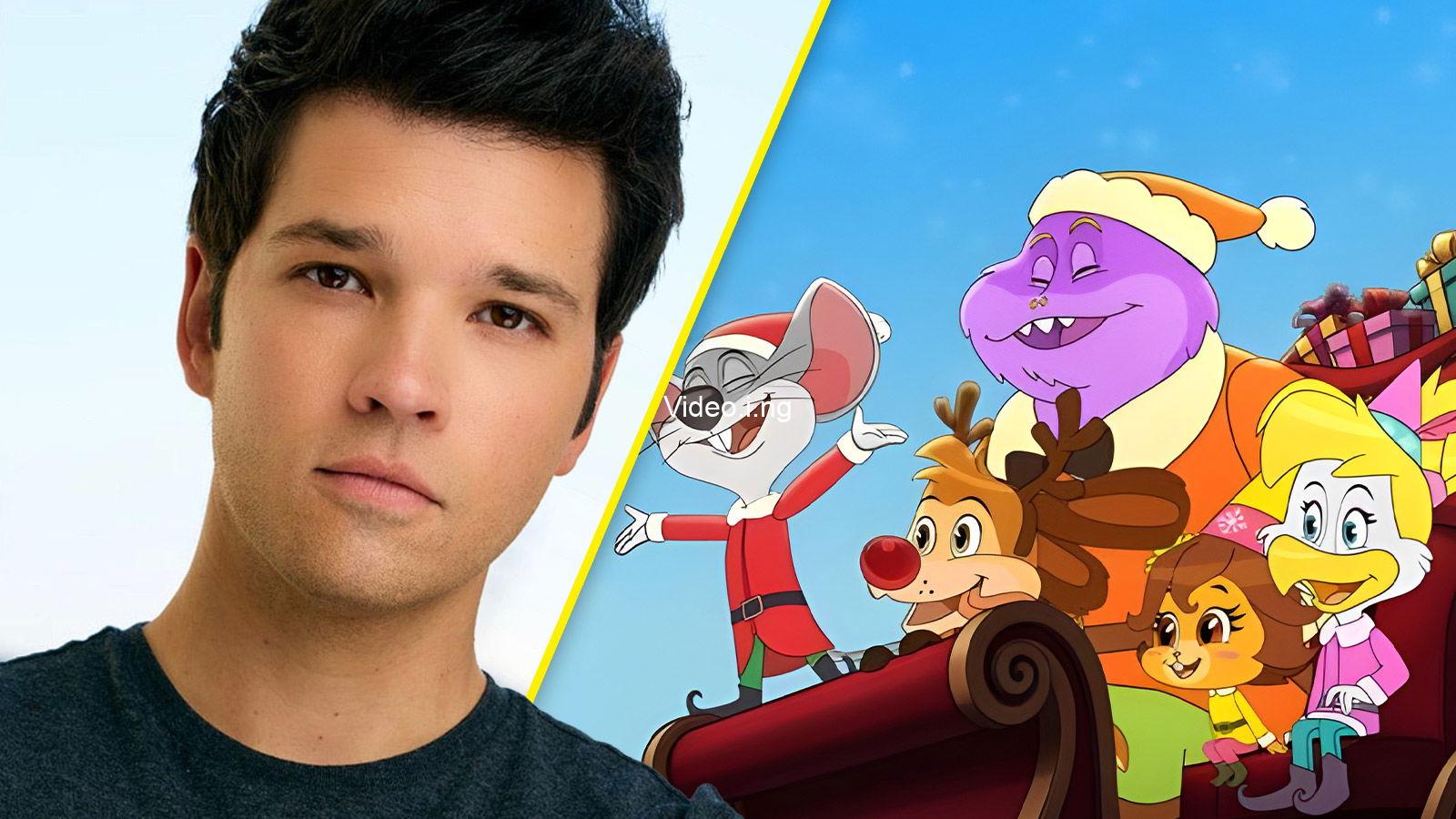 A chuck e cheese christmas star nathan kress discusses the new special interview