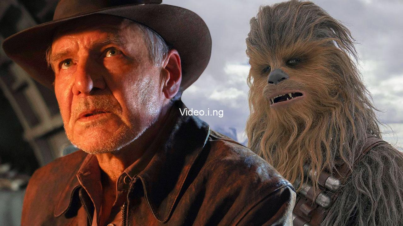 Chewbaccas origin story ties into a hilarious arc from harrison fords indiana jones film