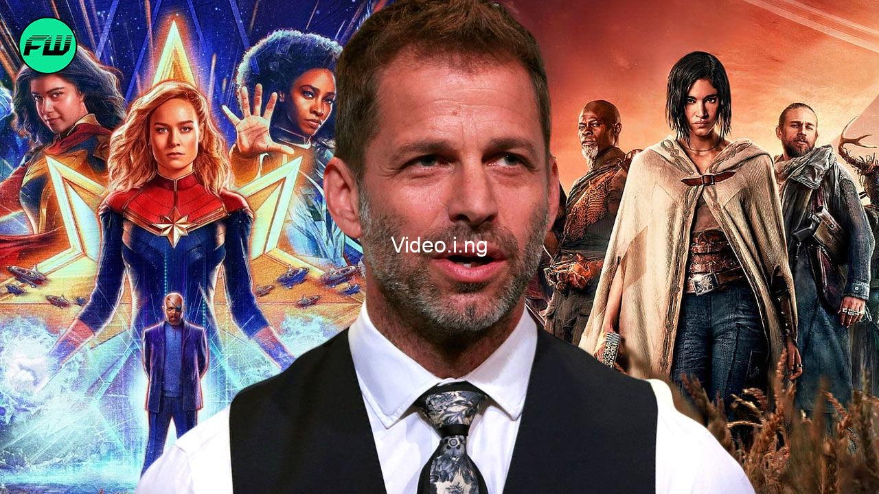 Clear agenda going on zack snyders rebel moon gets worse rating than the flash and the marvels as internet blasts vengeful critics