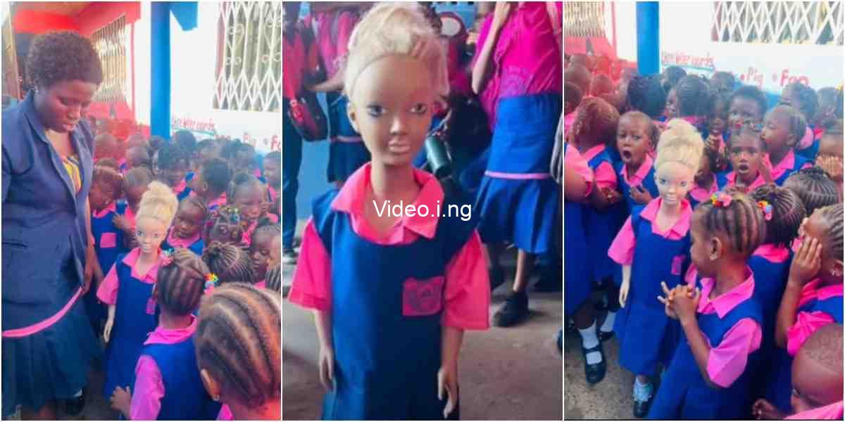 Drama as woman enrolls doll in school names it mary