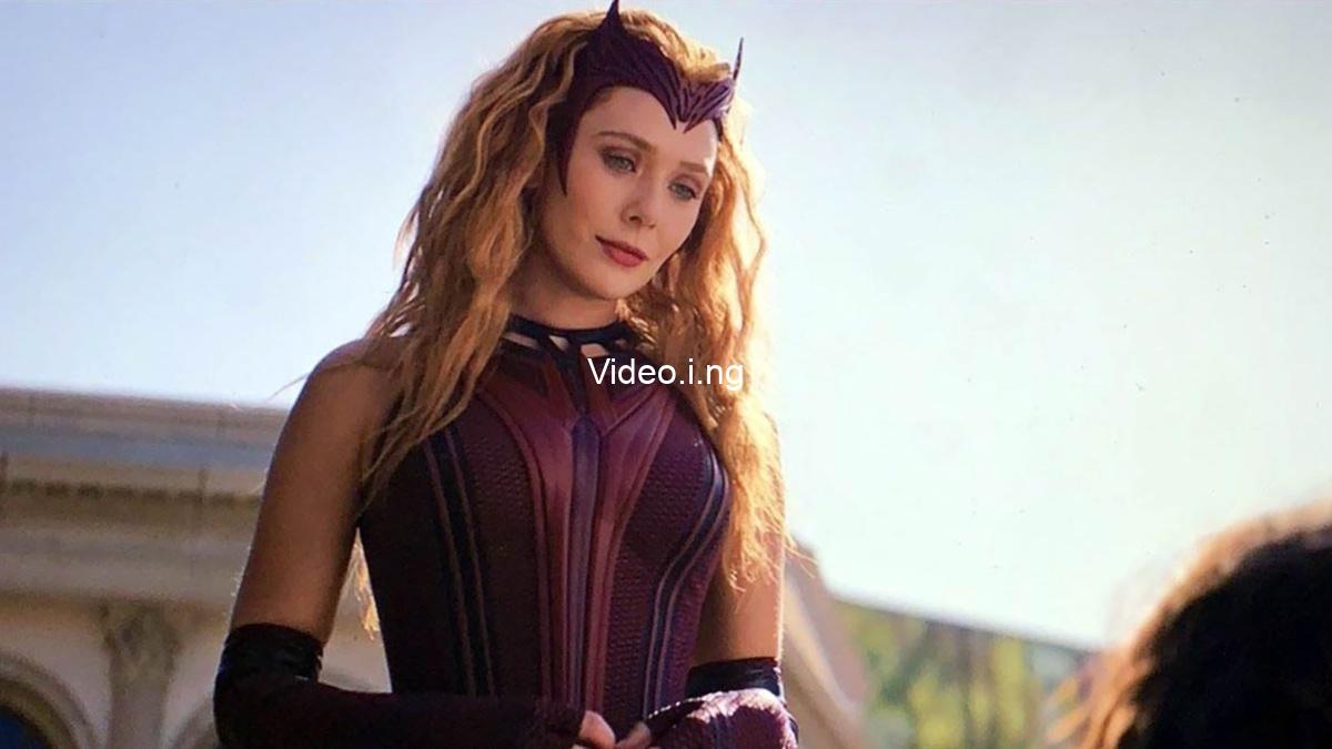 Elizabeth olsens scarlet witch shines in never seen before photos