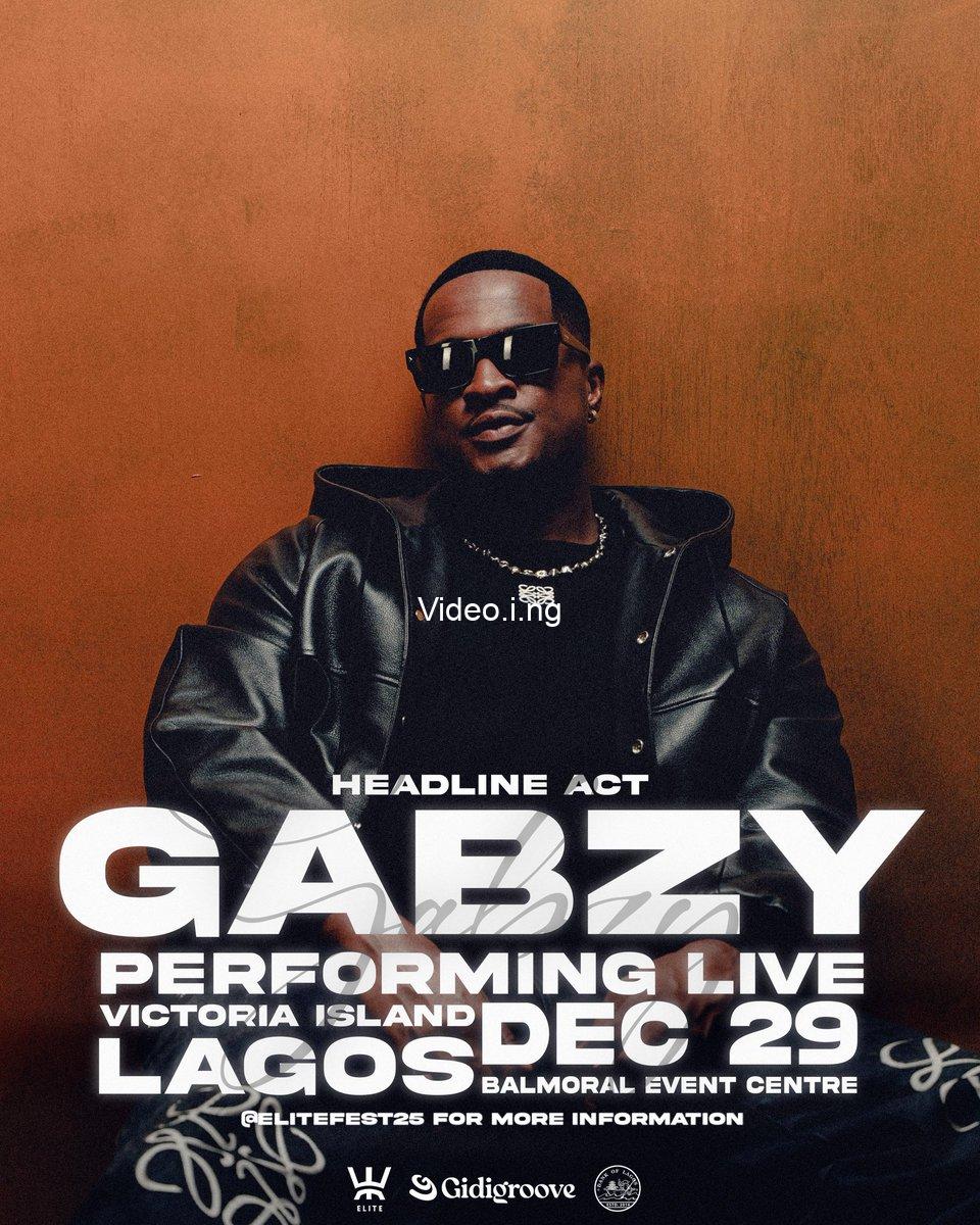 Gabzy set to make a major lagos appearance this december