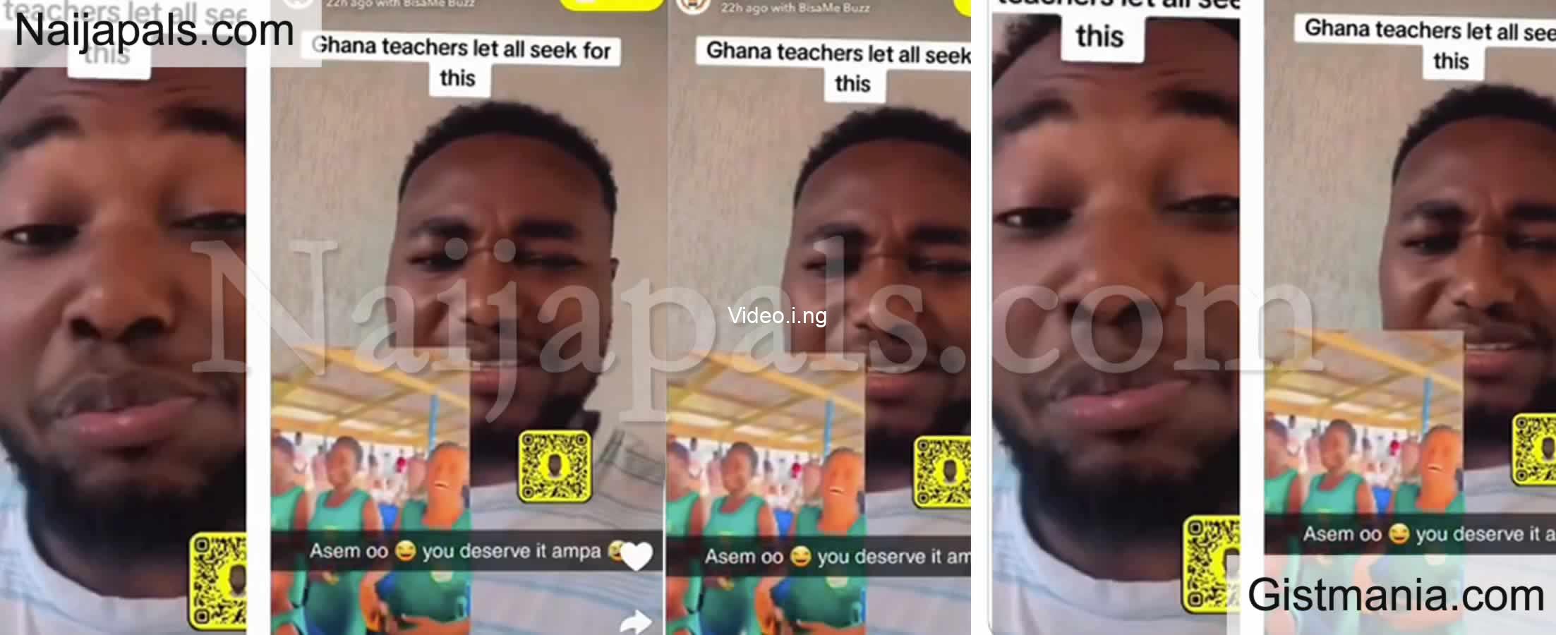 Ghanaian teacher calls on govt to pay him and other male teachers self control allowance because female students are becoming very attractive