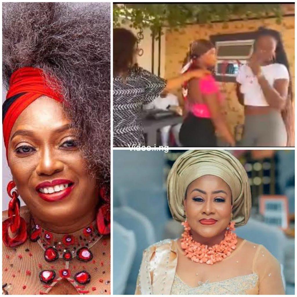 It wasnt any of her business as old people we tend to forget what we did in our youth yeni kuti reacts to veteran actress ngozi ezeonu scolding two ladies at aud