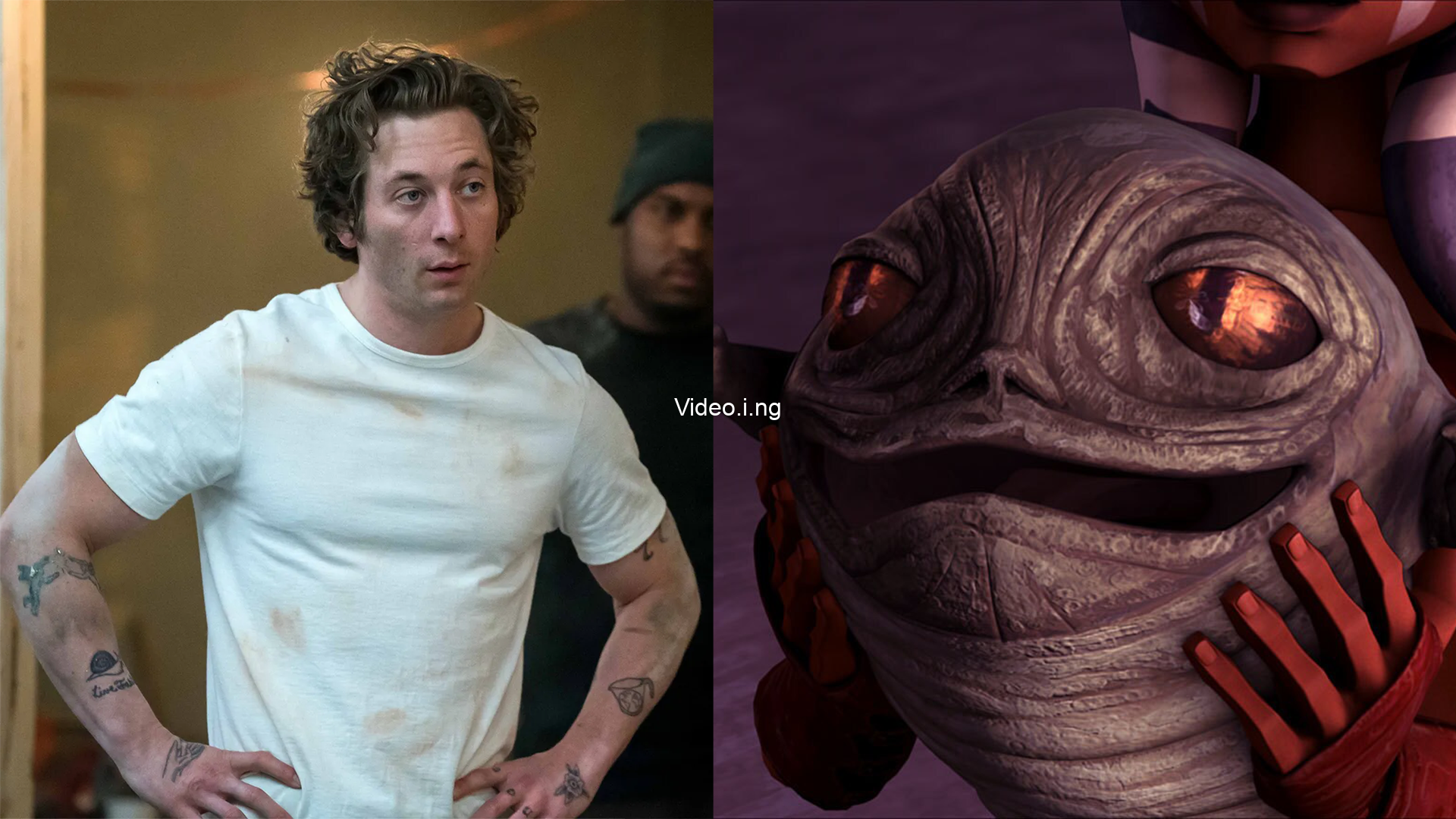 Jeremy allen white talks developing hutt voice in the mandalorian and grogu