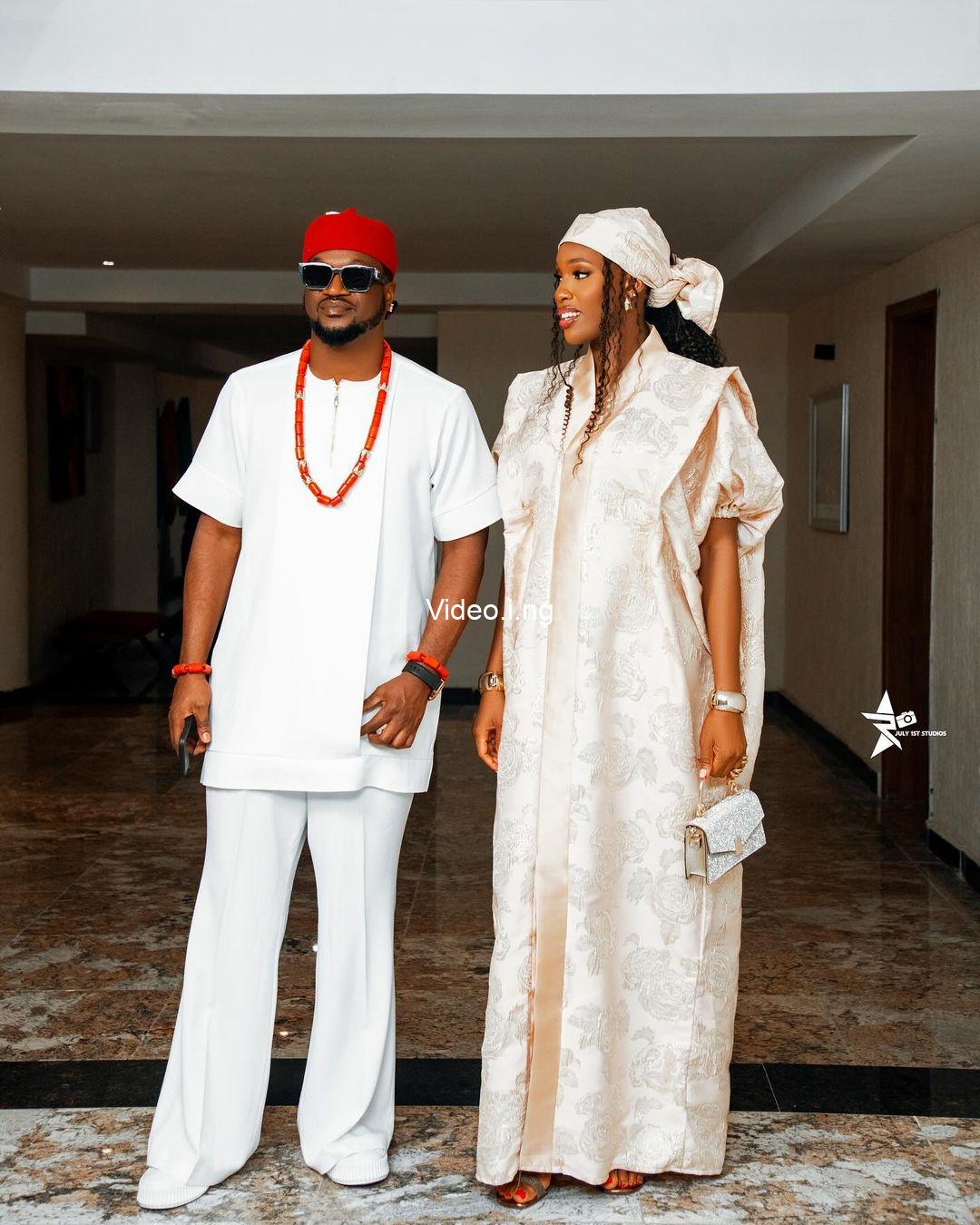 Paul okoyes lover ivy ifeoma replies critic who says shes too pretty to be a 2nd choice