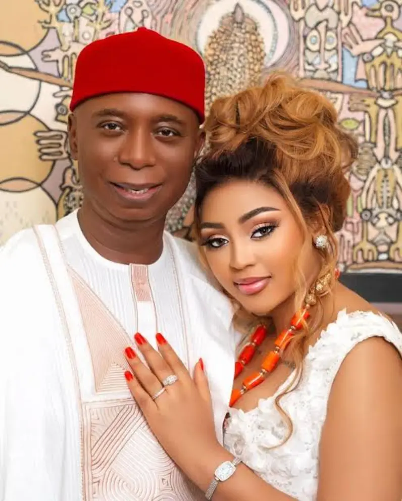 You wanted someone with a high star to boost your fallen star youre mad regina daniels mother lashes out at ned nwoko