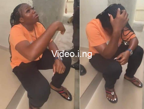 Young lady mobbed after swapping an elderly mans atm card to steal his money video