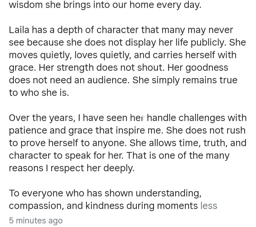 Senator Ned Nwoko hails Moroccan wife Laila Charani as a good woman and lists her virtues amid estrangement from youngest wife Regina Daniels