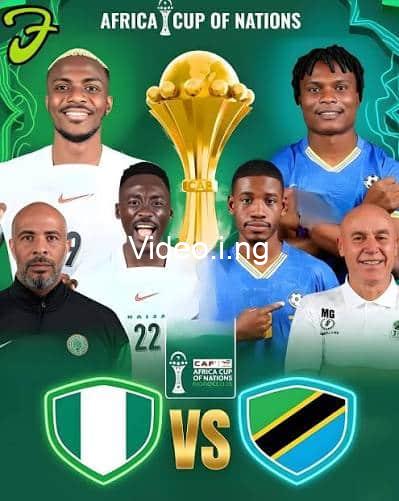 Afcon 2025 where to watch nigeria vs tanzania