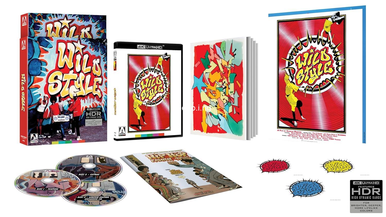 Arrow Releases Special Edition of Cult Classic “Wild Style”