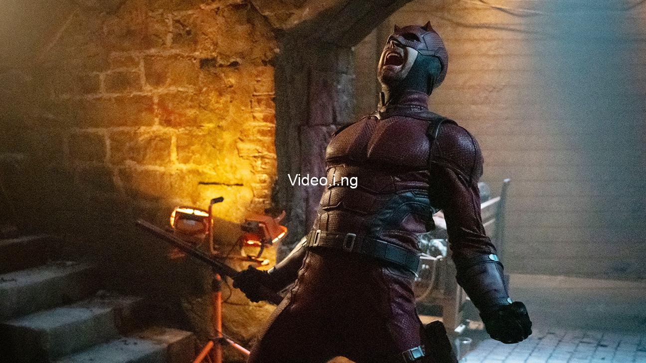 Daredevil doesnt share any scenes with spoiler in born again season