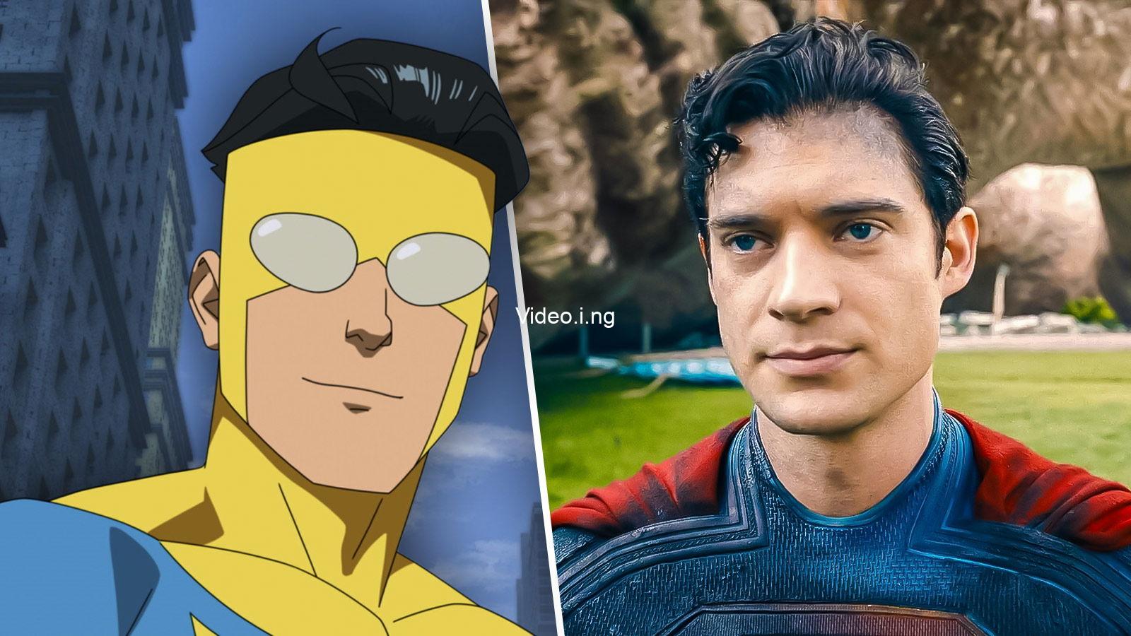 Did amazon diss david corenswets superman invincible promo goes viral for the wrong reasons
