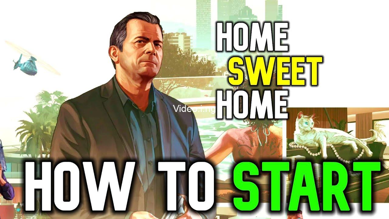 How to start michael mission in gta online home sweet home mission guide