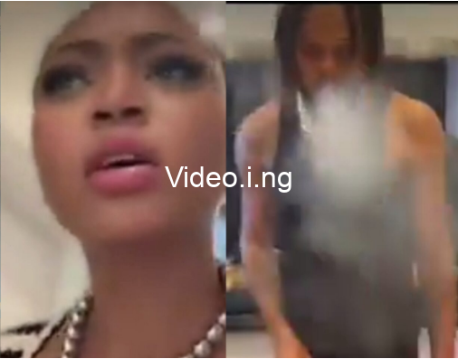 I literally passed out video of regina daniels brother smoking beside her emerges
