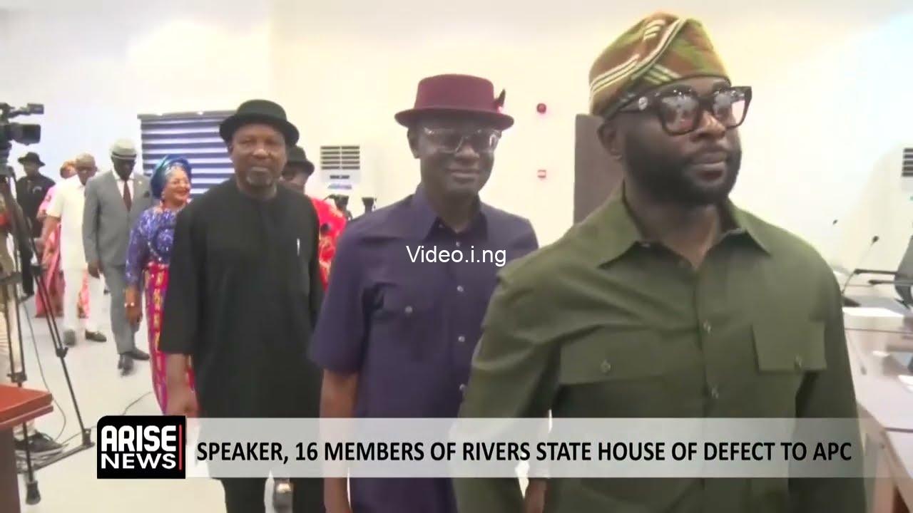 Rivers speaker 16 other assembly members defect to apc