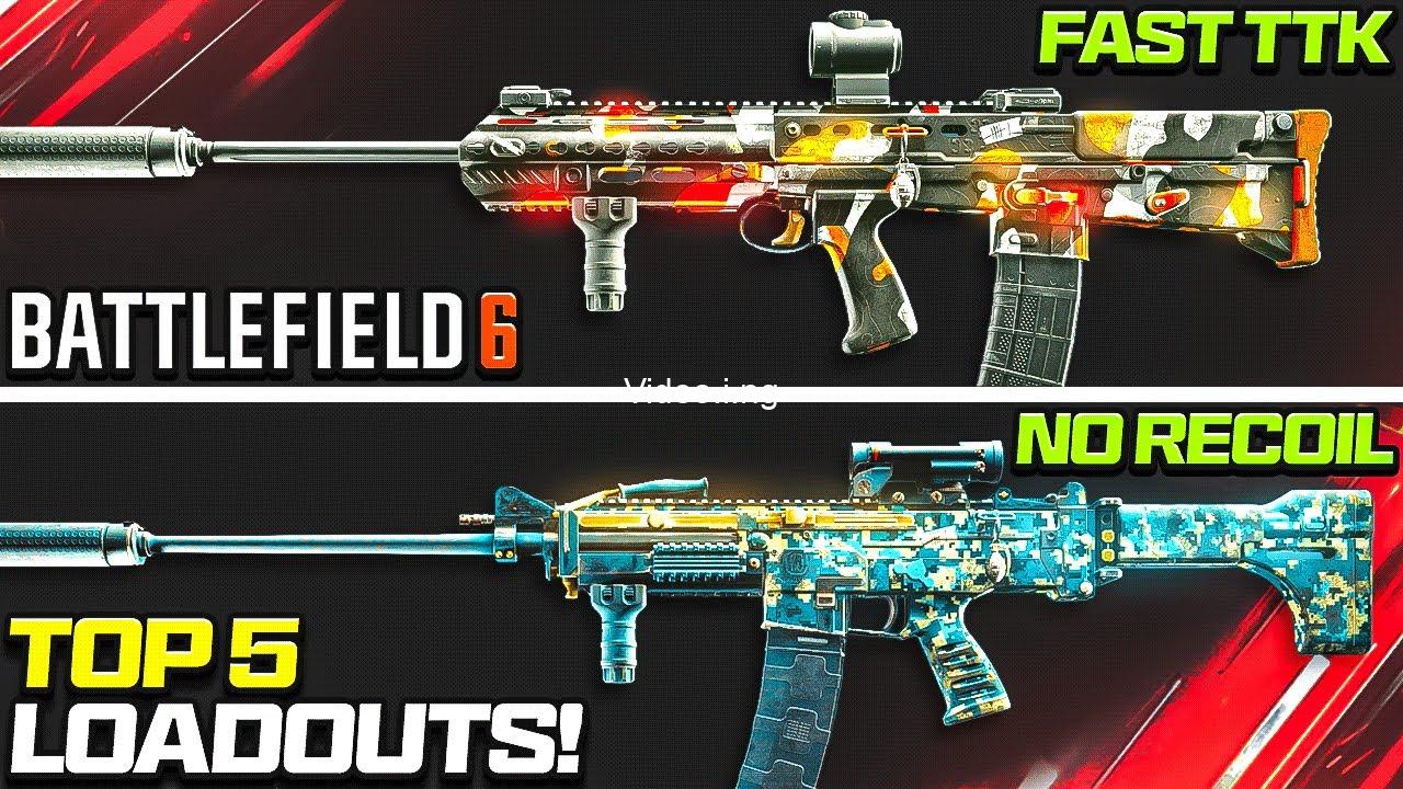 Top 5 best weapons in battlefield 6 after winter offensive update