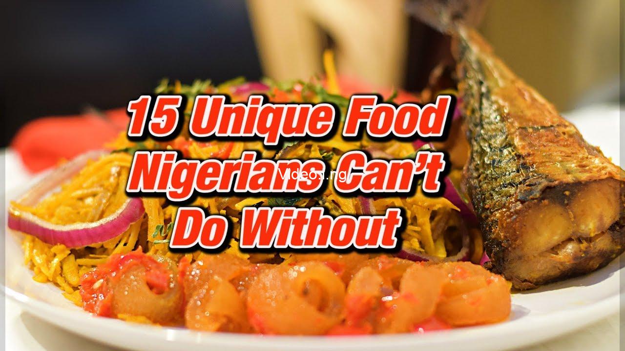 15 unconventional foods that Nigerians eat