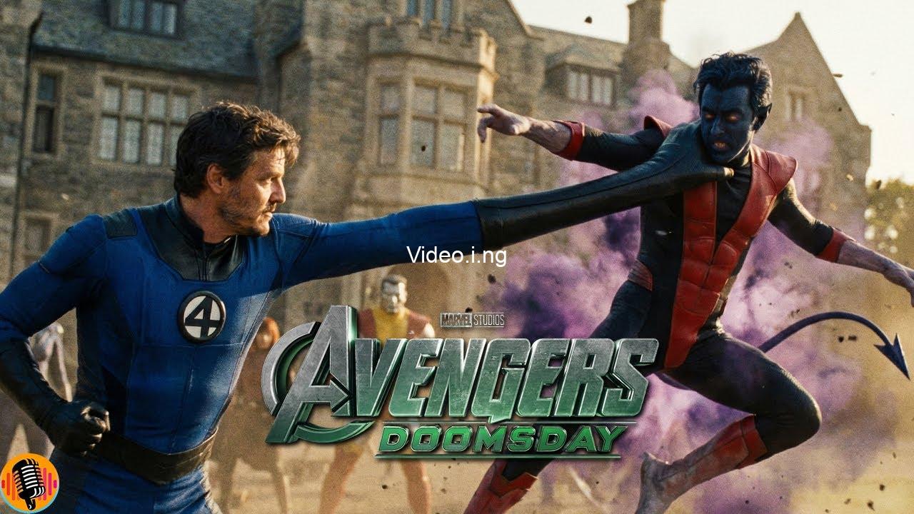 Avengers x men star reveals he injured pedro pascal filming doomsday