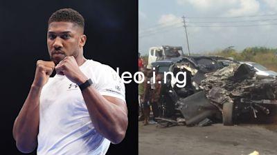 Driver of lexus suv arrested over anthony joshua accident ogun police