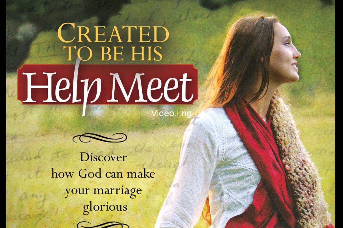 God Made Women To be Helpmeets For men But now All Most Women want from Men is Help Me