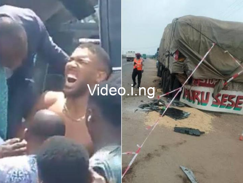 How is he alive man shares 3 strange things in viral video of anthony joshua car accident