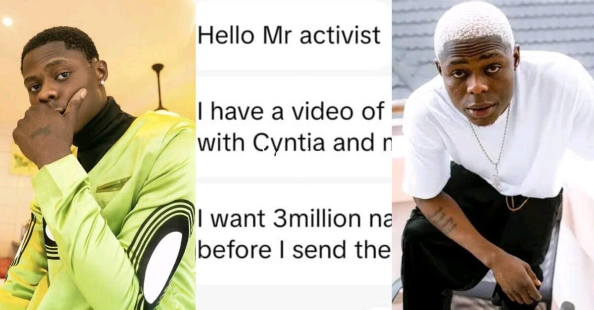 I want 3 million naira chat implicating mohbads wife emerges online