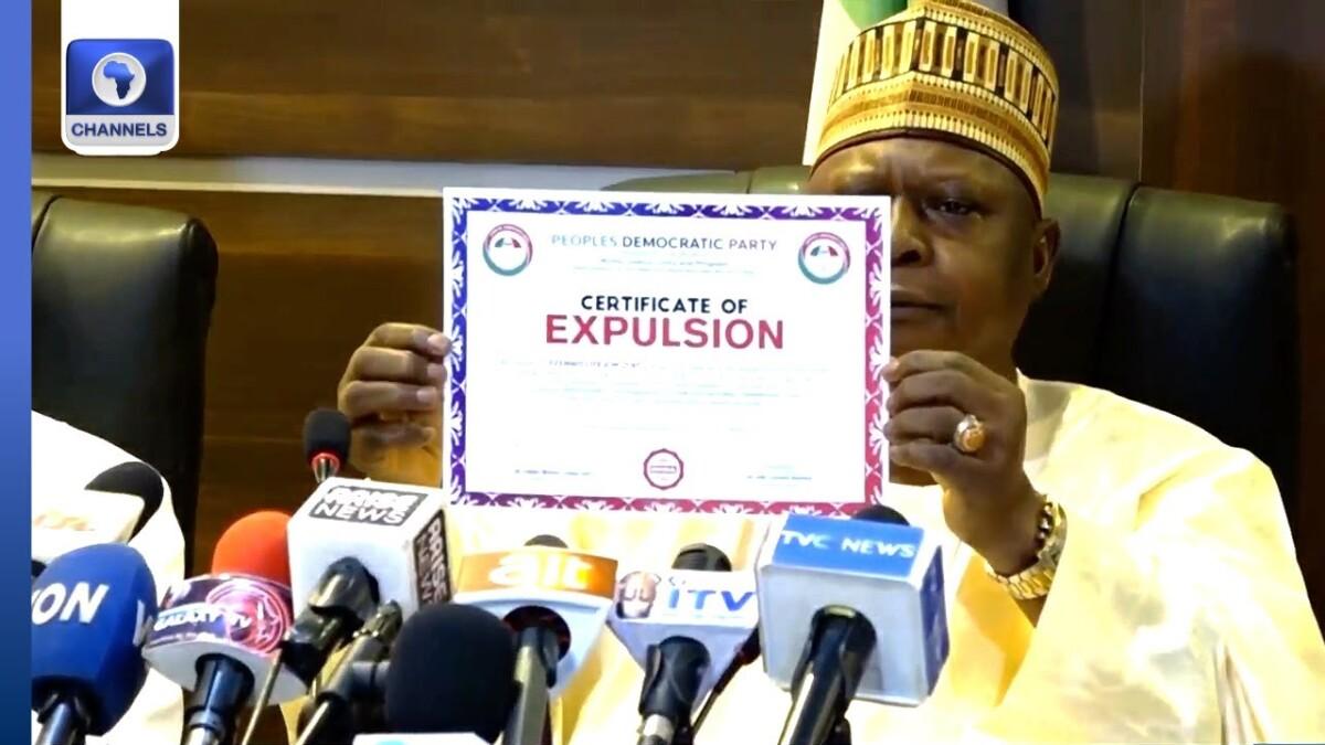 Pdp issues expulsion certificates to wike fayose and others