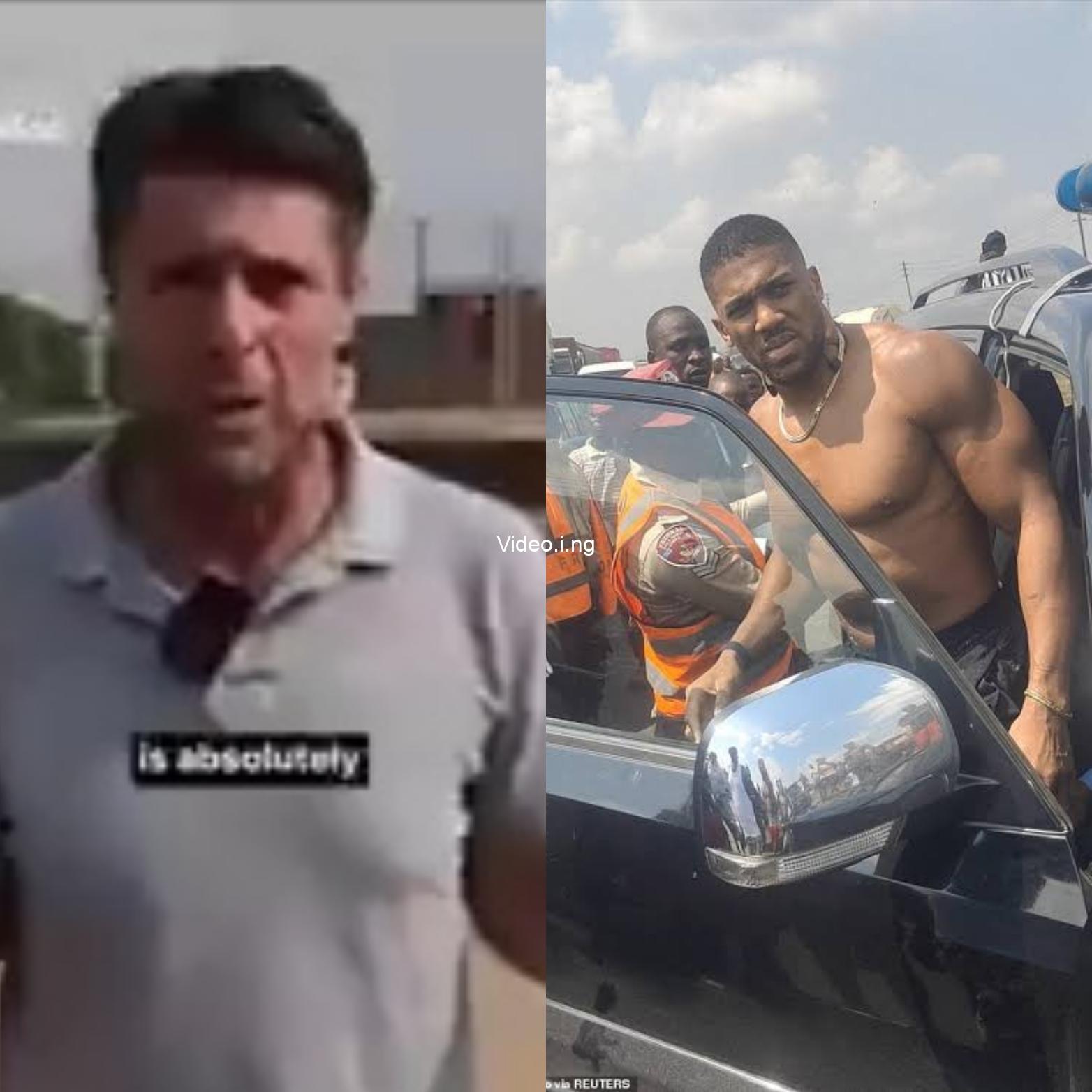 Singer zinoleesky spotted exchanging soft punches with young man