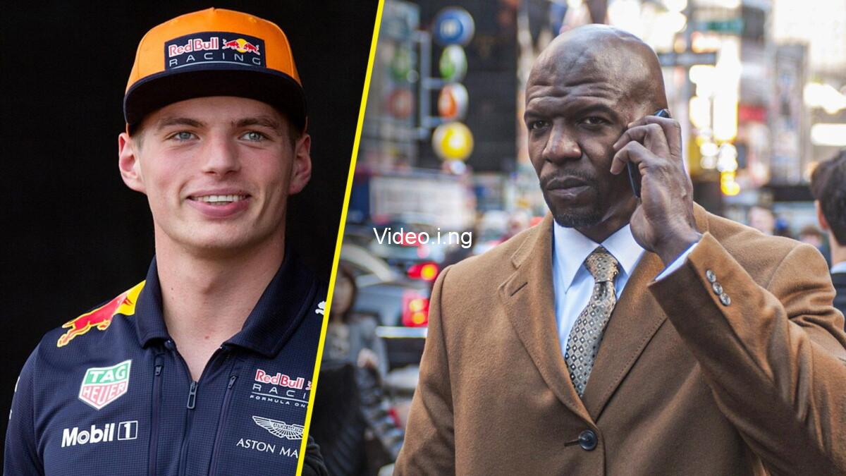 Video this terry crews max verstappen duet is the peak madness we needed before 2025 ends