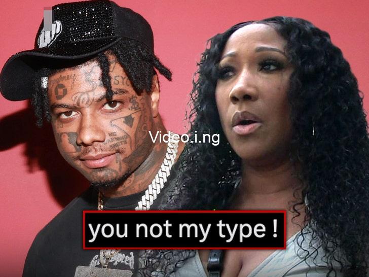 You are not my type rapper blueface calls out his mother and accuses her of trying to sleep with him