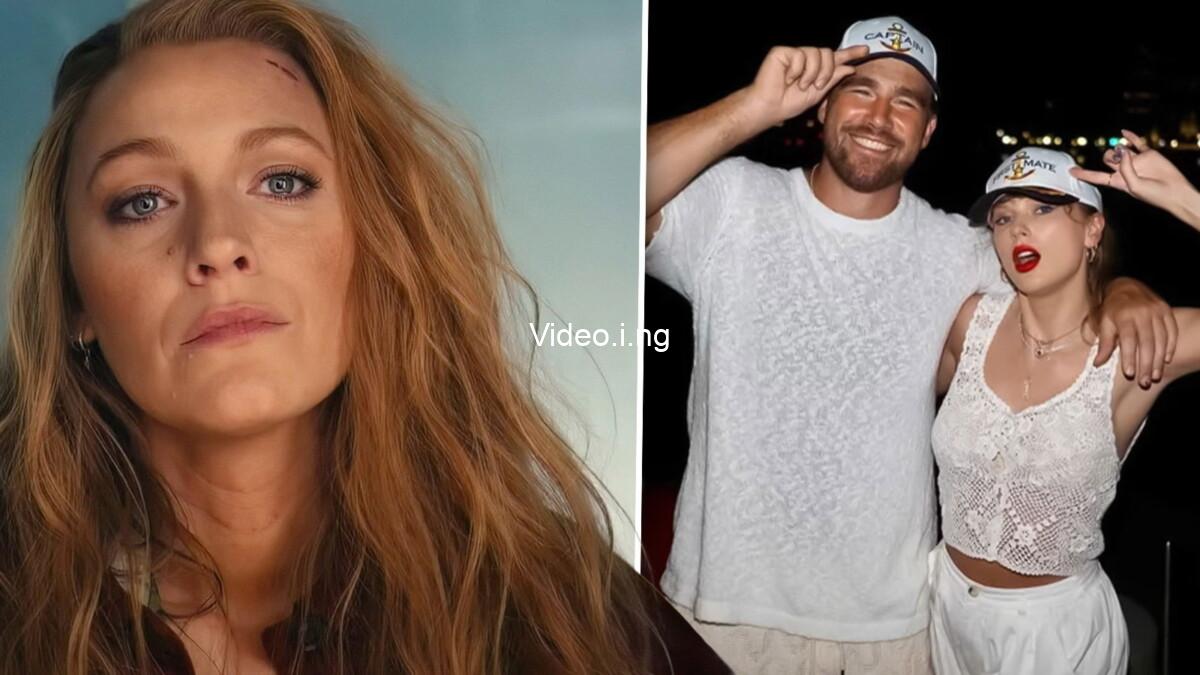 Leaked texts expose taylor swifts feud with blake lively could this impact singers relationship with travis kelce