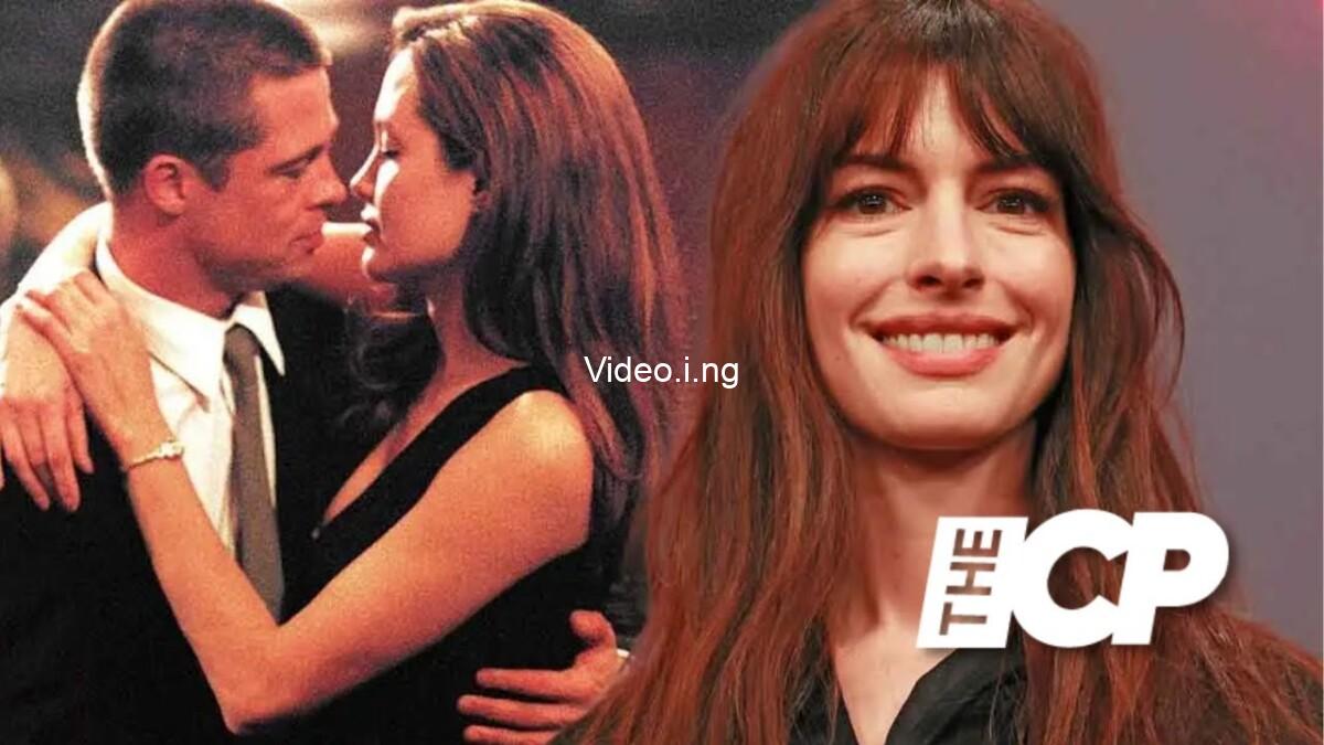 Angelina jolies kissing skills even intimidate anne hathaway who hails brad pitts ex wife as one of the best kissers in hollywood