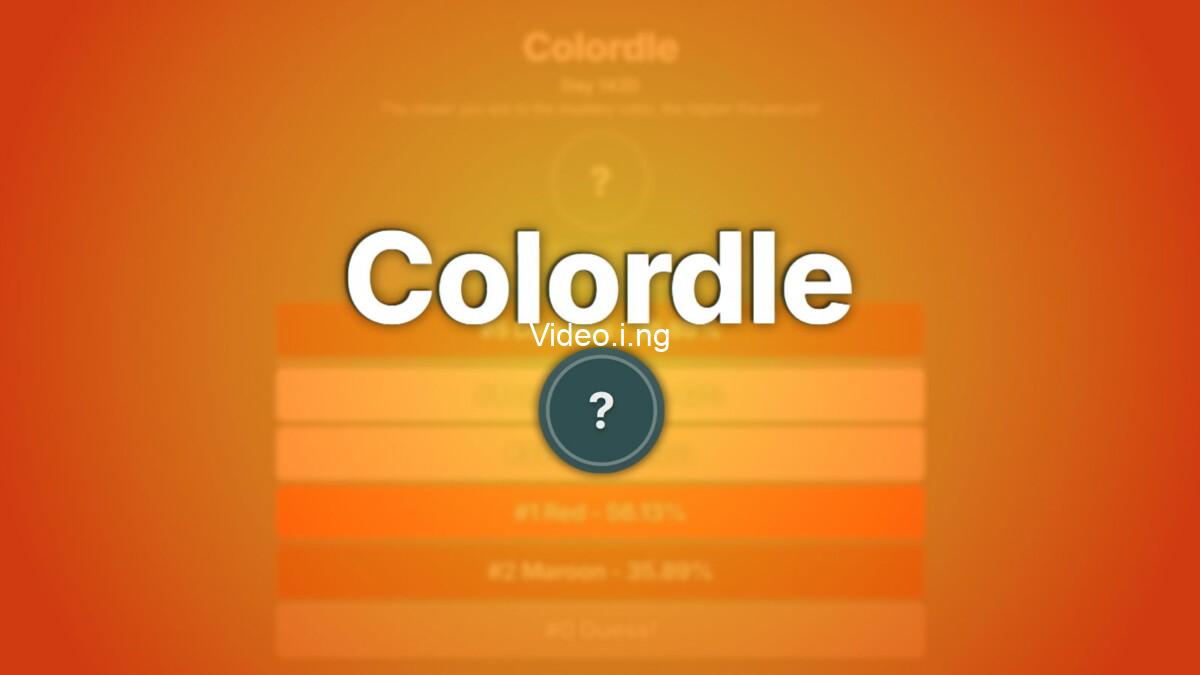 Colordle hints and answer for today february 28
