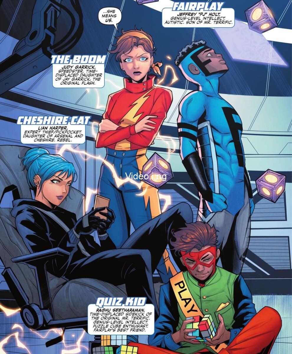 DC’s New Teen Titans Team Adds 2 Trans Members